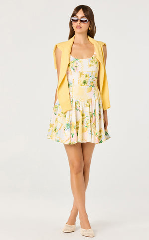 Reina Dress | Lemon Paradise