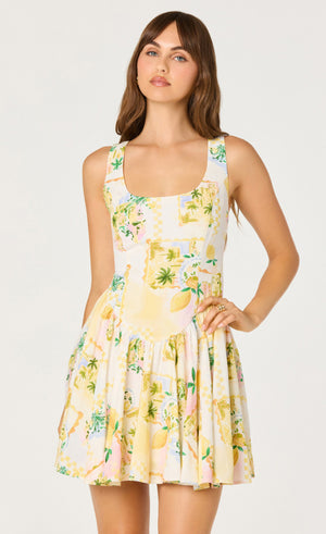 Reina Dress | Lemon Paradise