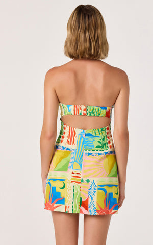 Fatima Dress | Sunset Oasis