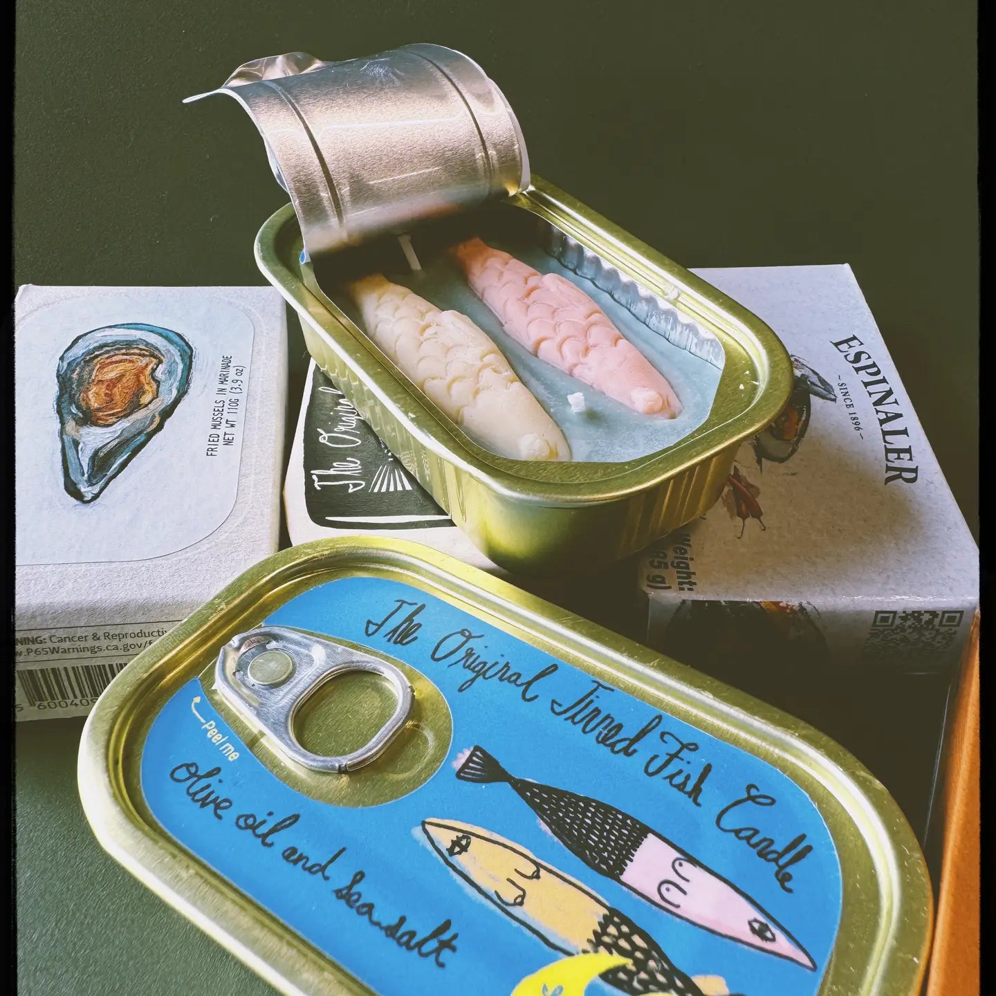 Tinned Candle TESTER | Oakmoss & Amber