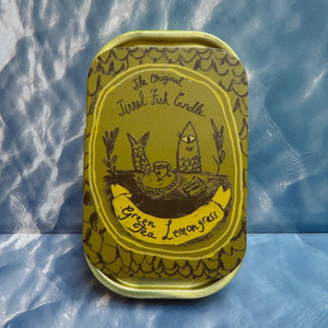 Tinned Fish Candle | Green Tea & Lemongrass