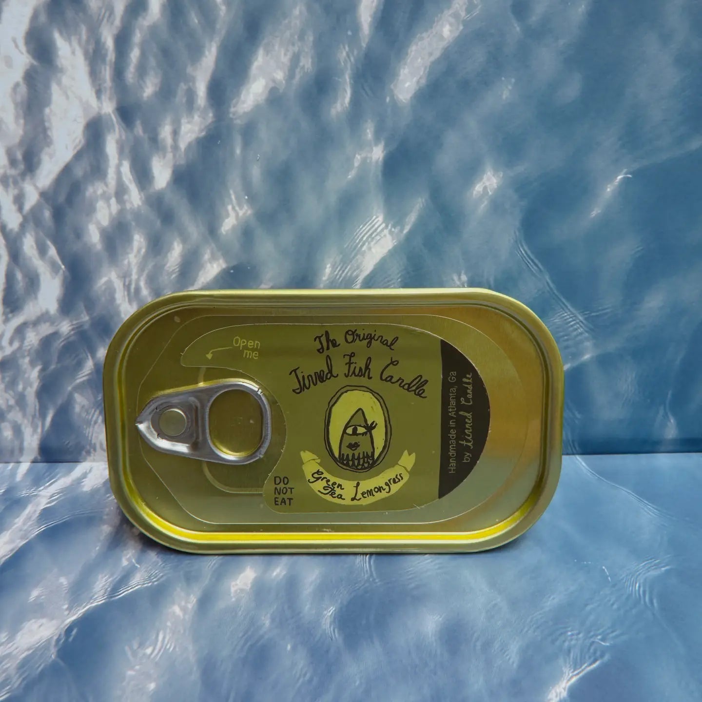 Tinned Fish Candle | Green Tea & Lemongrass