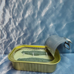 Tinned Fish Candle | Green Tea & Lemongrass