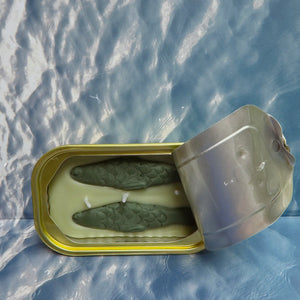Tinned Fish Candle | Green Tea & Lemongrass