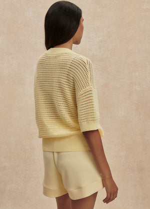 Callie Knit Top | Anise Flower