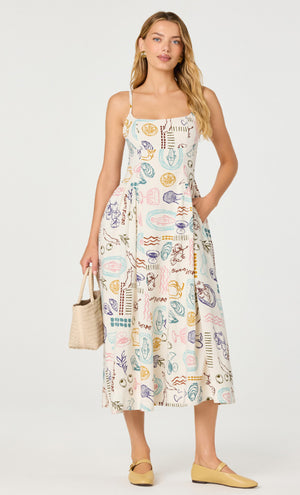 Ansley Dress | Off White Picnic