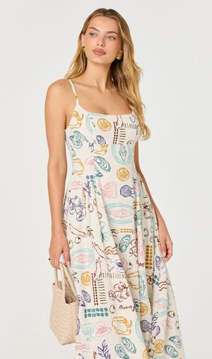Ansley Dress | Off White Picnic