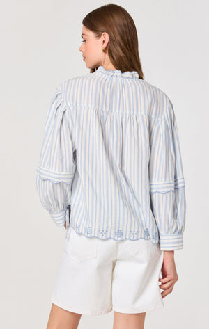 Taliyah Top | Blue Stripe