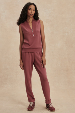 The Rolled Cuff Pant 25 | Wild Rhubarb