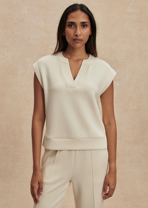 Delphi V Neck Tank | Pristine