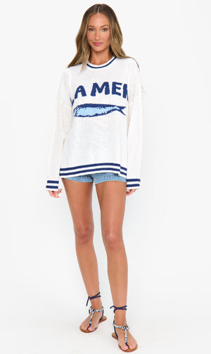 Settle In Sweater | La Mer Knit