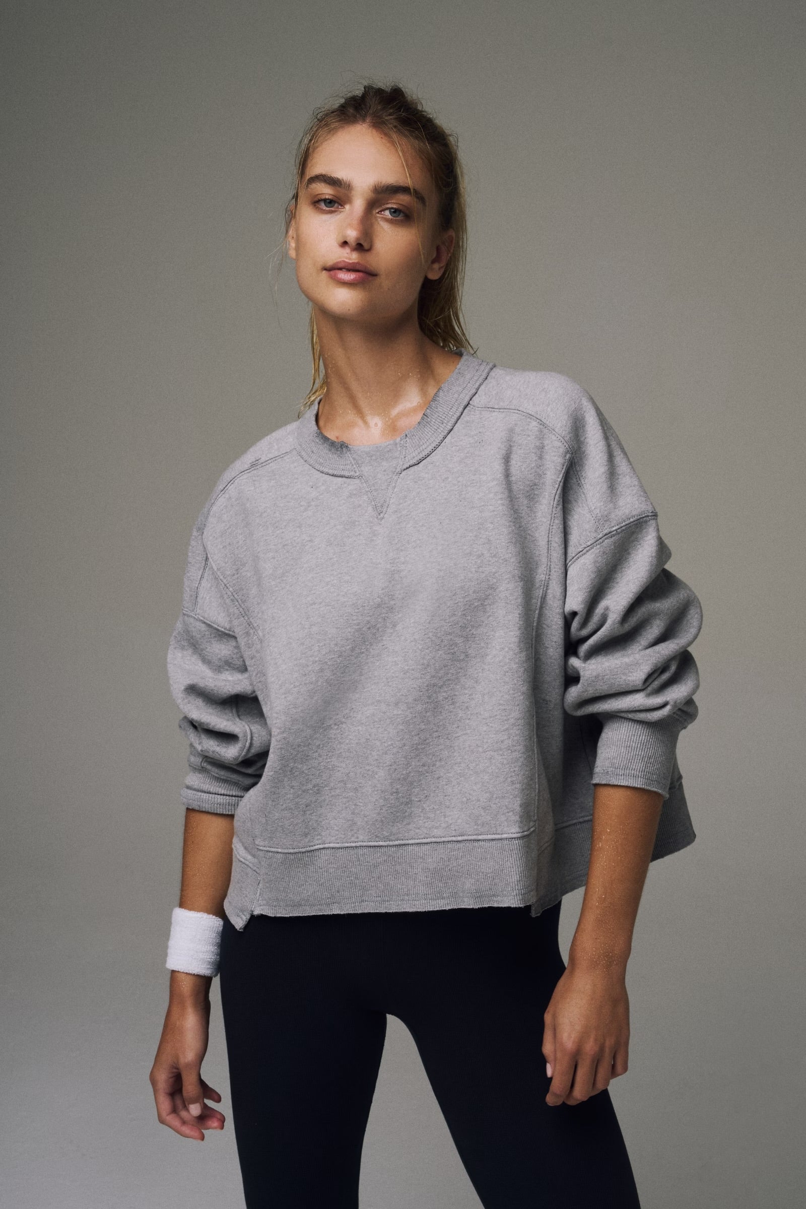 Intercept Pullover SS | Heather Grey