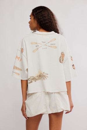 Mountain View Graphic Tee | Ivory Combo