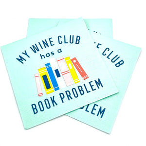 Book Club Cocktail Funny Napkins | My Wine Club