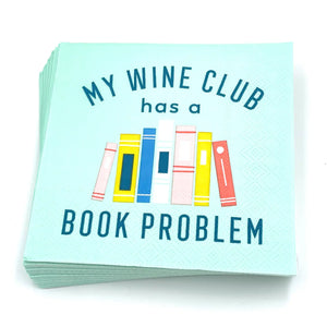 Book Club Cocktail Funny Napkins | My Wine Club