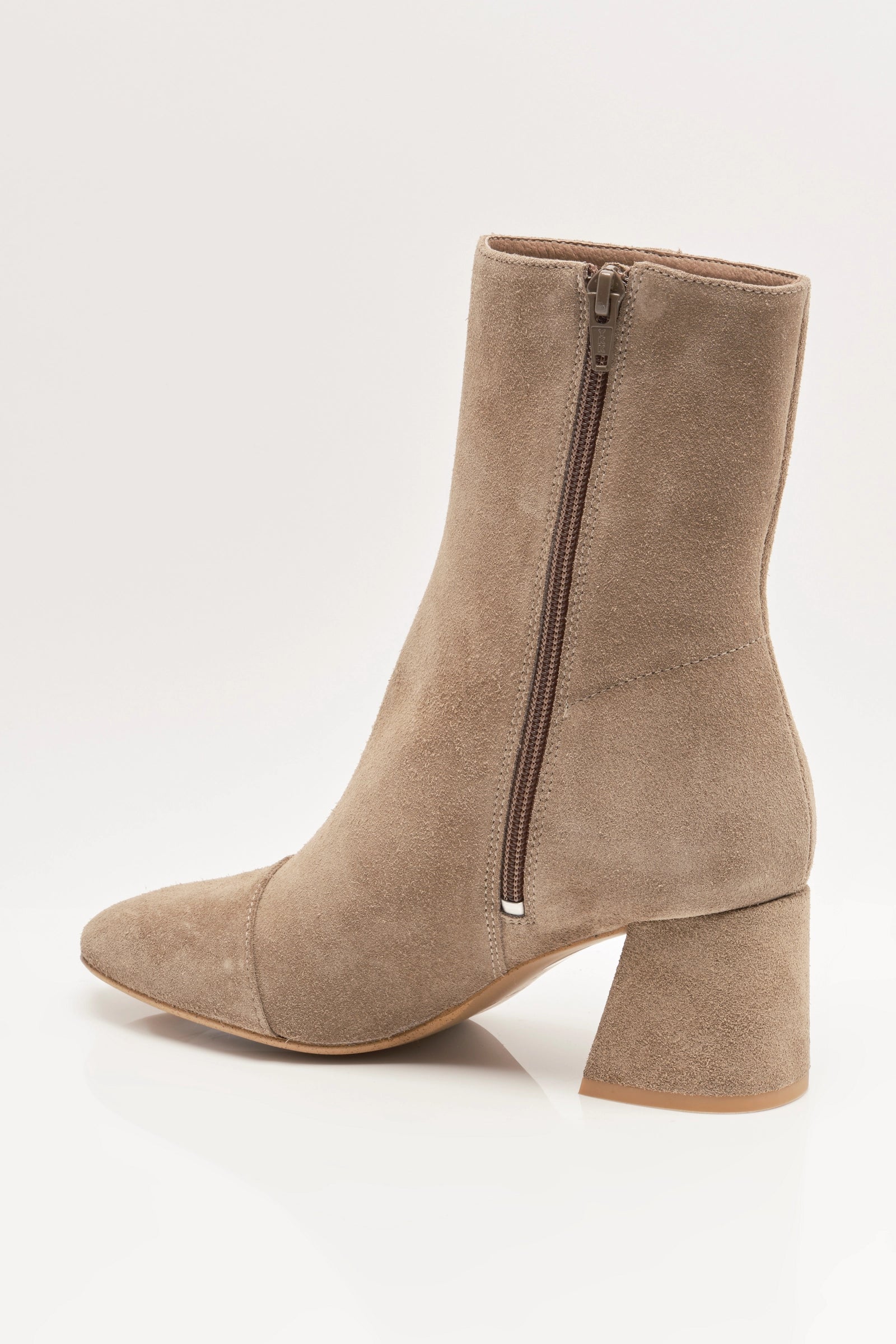 Wisteria Suede Ankle Boot | Taupe Sand