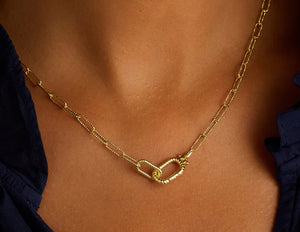 Crew Link Necklace | Gold