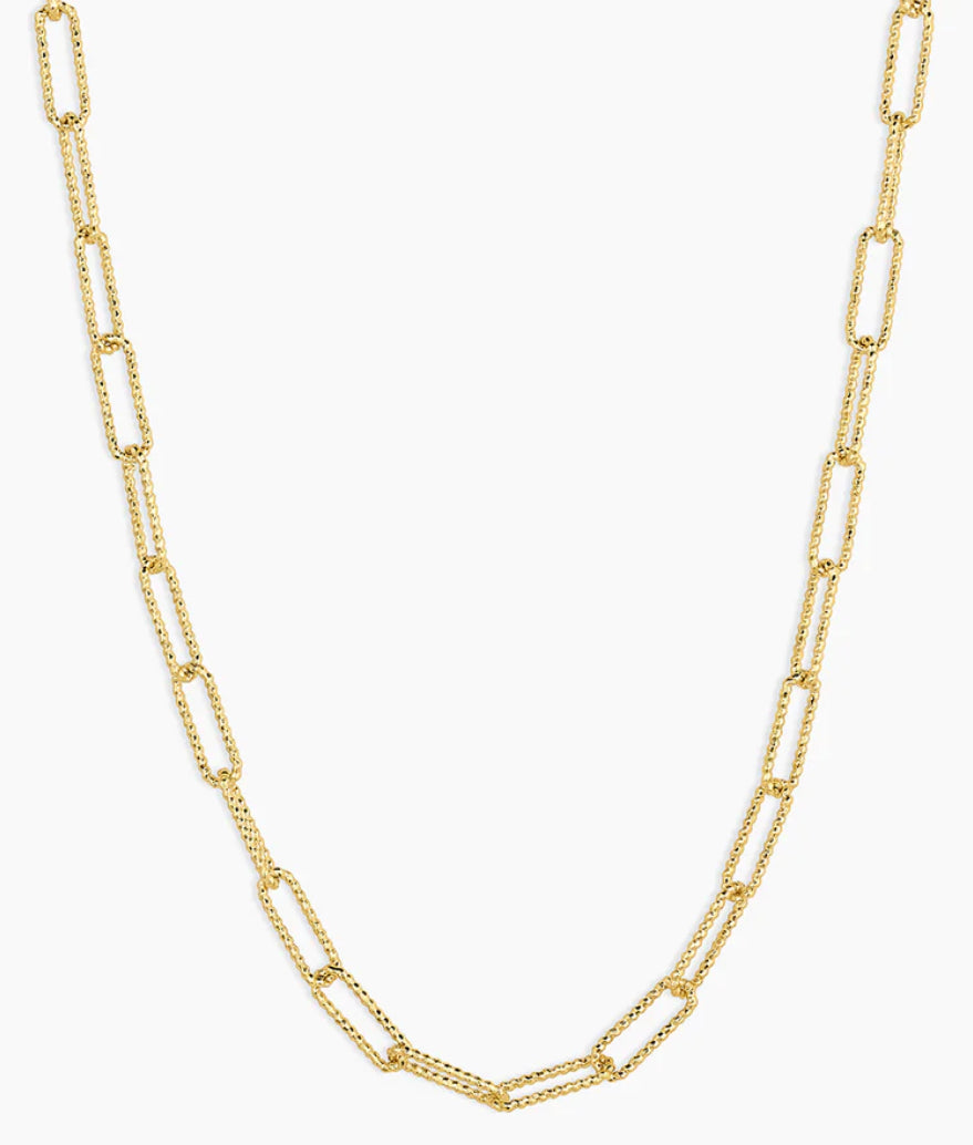 Crew Link Necklace | Gold