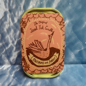 Tinned Fish Candle | Oakmoss & Amber