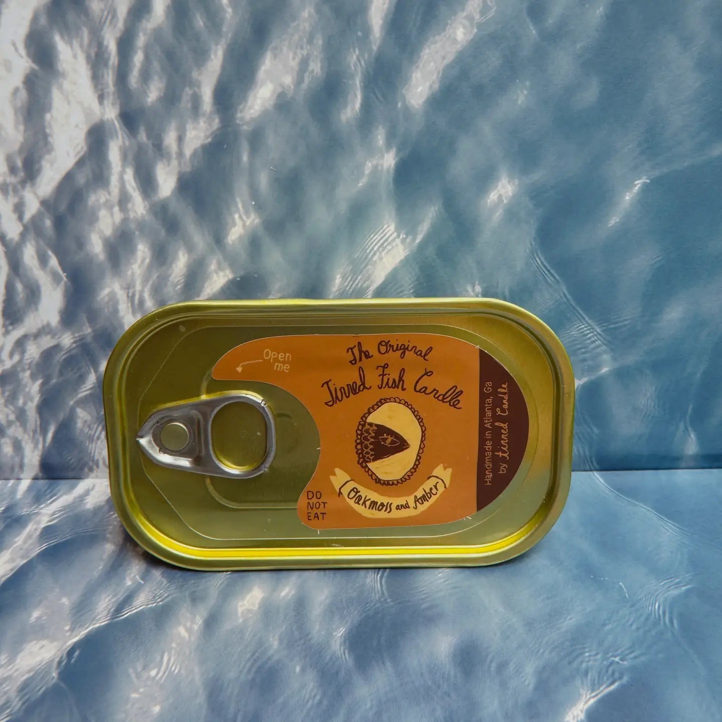 Tinned Fish Candle | Oakmoss & Amber