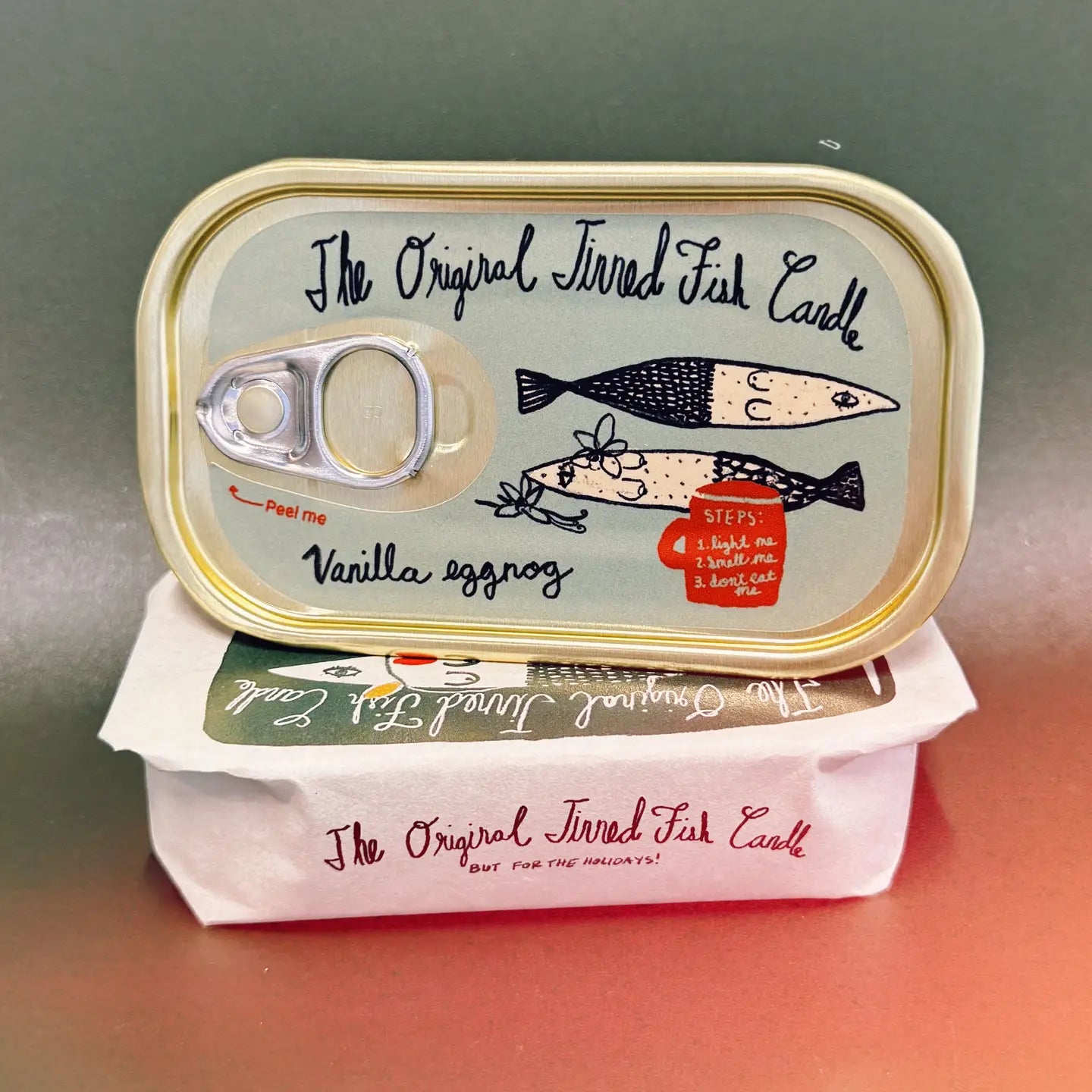 Tinned Fish Candle | Vanilla Eggnog