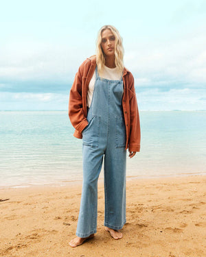 Pacific Time Denim Overall | Superblast