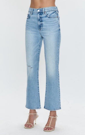 Ally High Rise Vintage Ankle Boot | Scholar Distressed