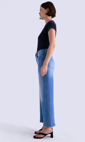 Kyra High Rise Bowed Ankle | Hidden Gem