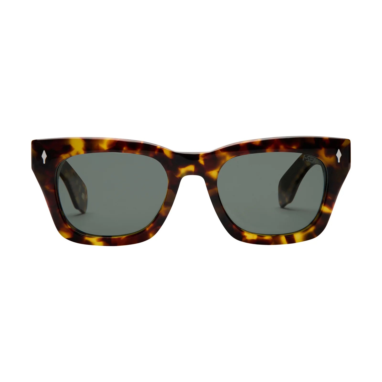 Crosby | Tort | Green Polarized Lens