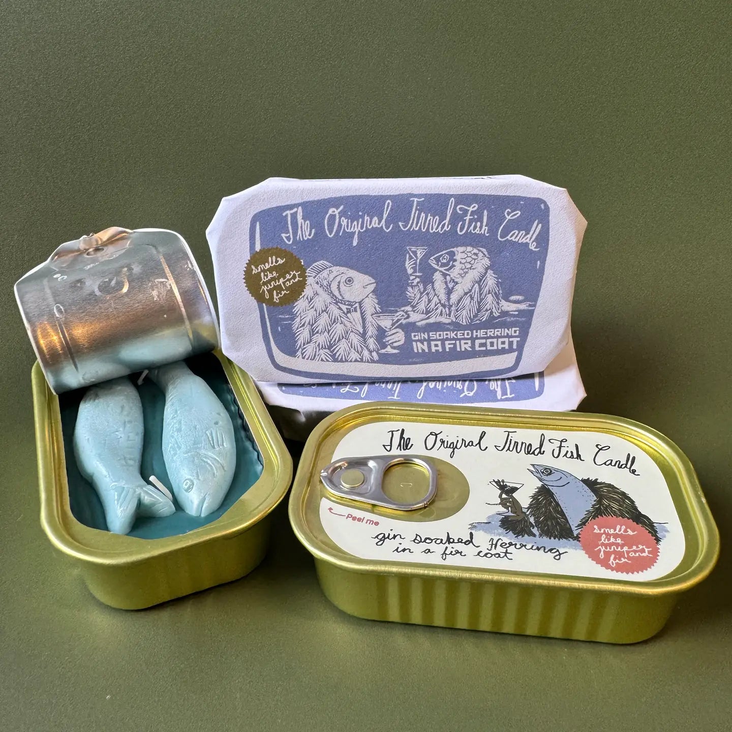 Tinned Fish Candle | Juniper and Fraser