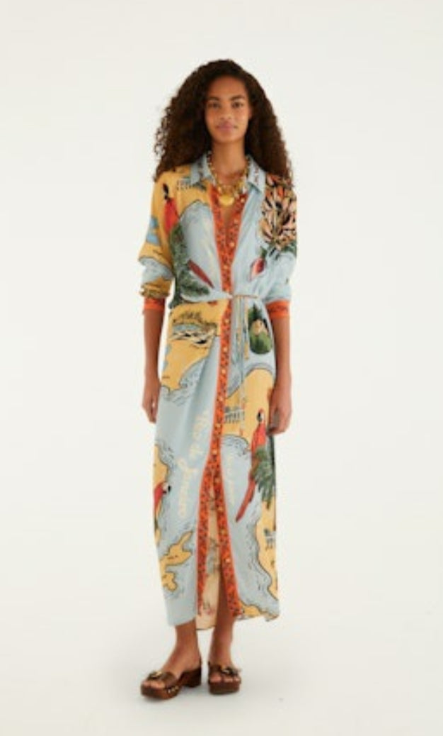 multi color maxi dress Beaches Path Multicolor LMAOO😭 while the flowy fit Cỡ:3XL Satin Lace