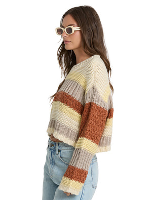 Mix Up Sweater | Cobblestone