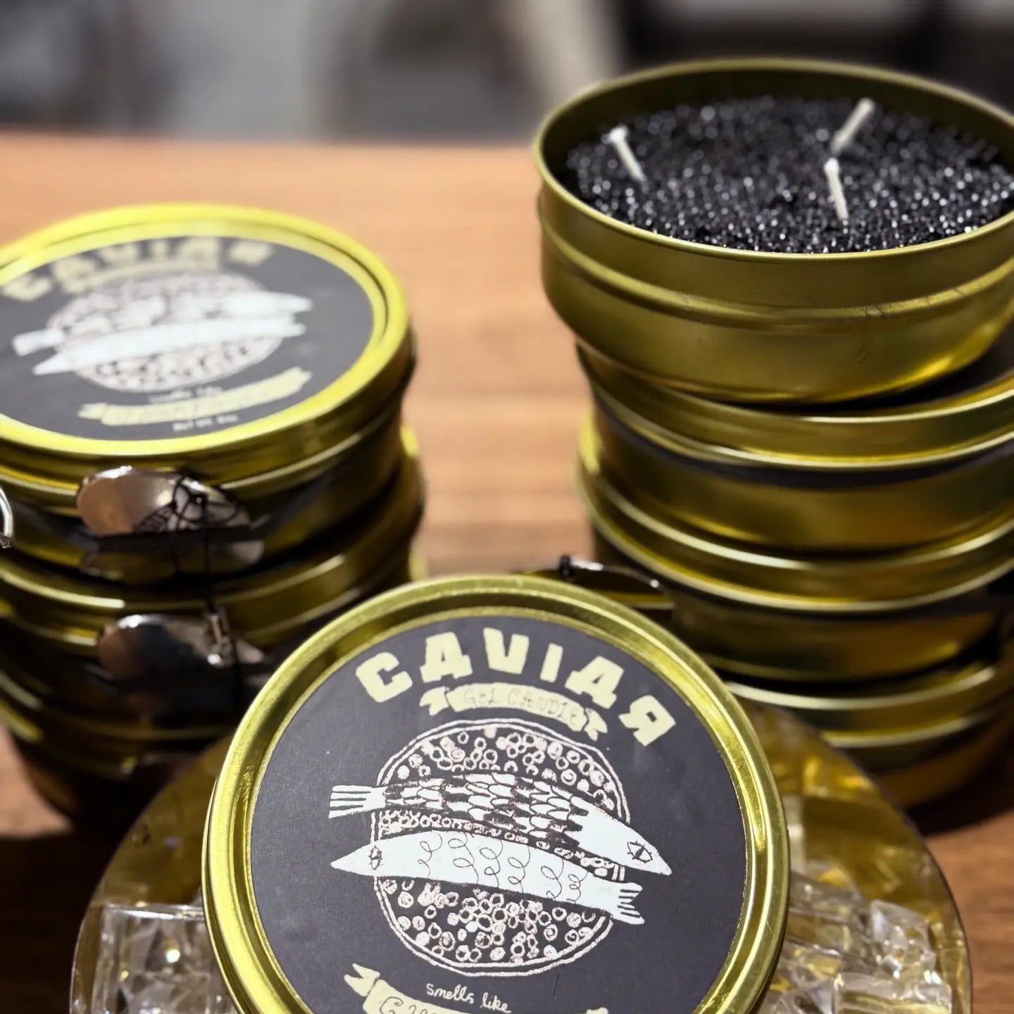 Tinned Candle | Fancy Caviar Candle