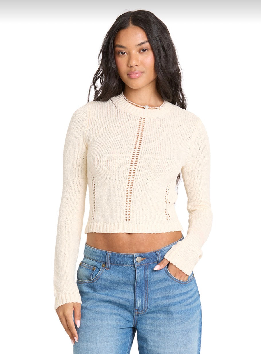 Sweet Clare Sweater | White Cap