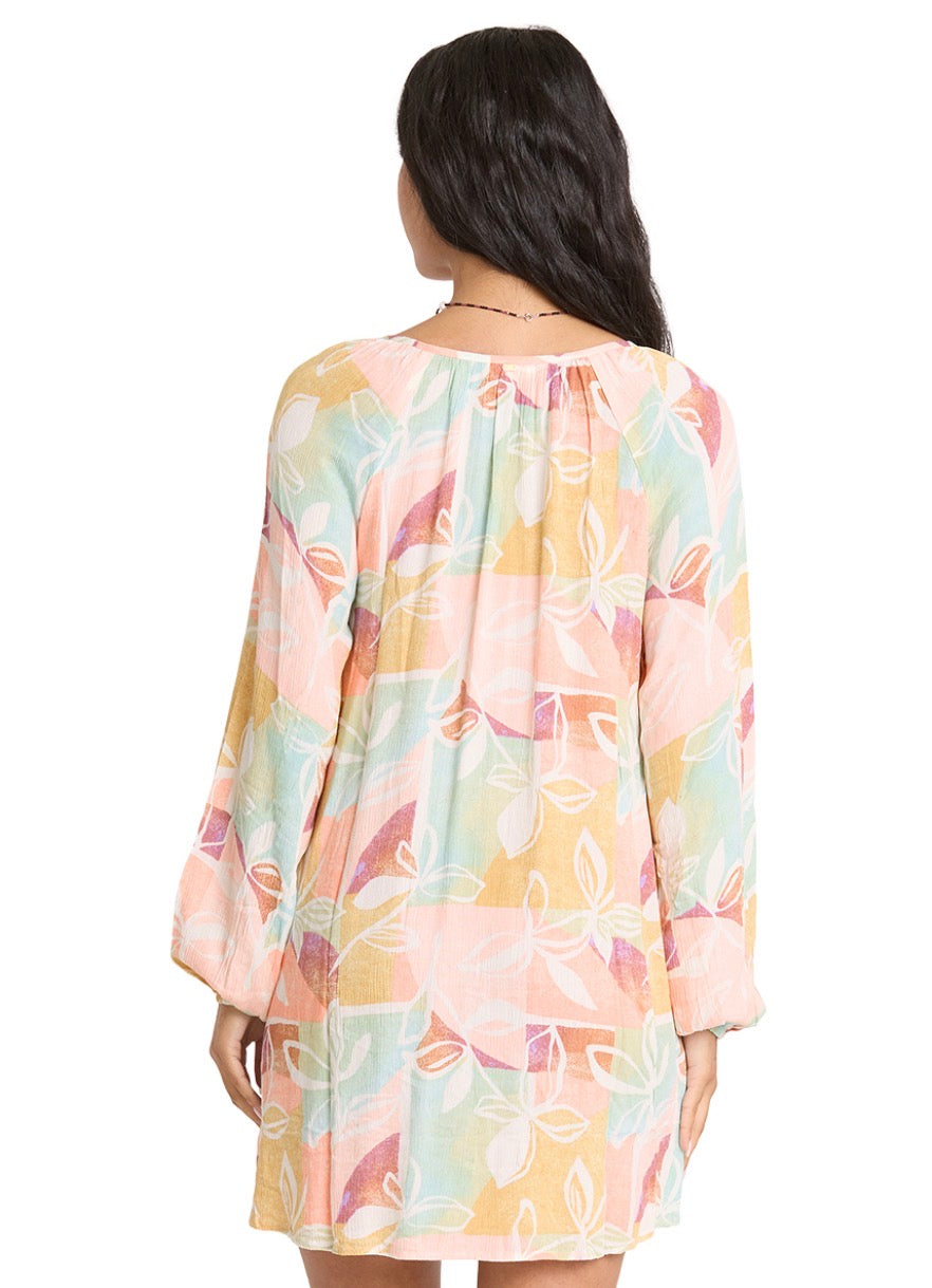 Sweet Dreamer Mini Dress | Orange Multi