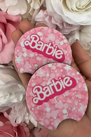 Barbie Car Coasters | Set of 2