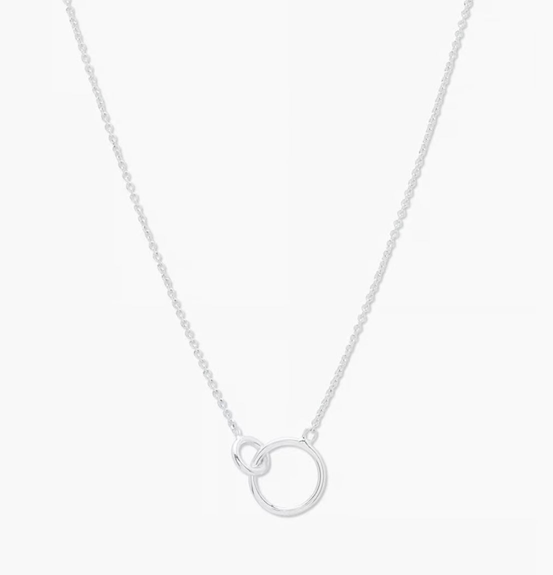 Wilshire Charm Adjustable Necklace | Silver