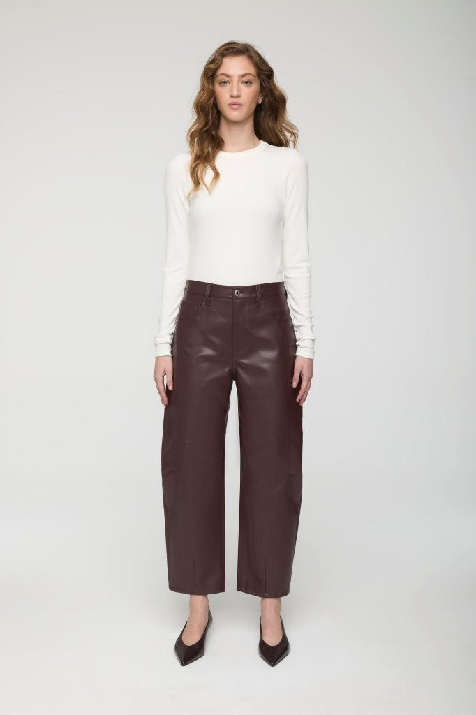 Eli High Rise Arched Leg | Cabernet