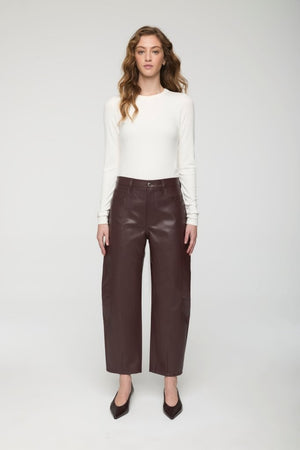 Eli High Rise Arched Leg | Cabernet