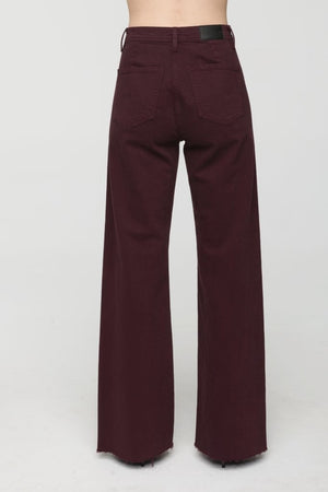Penny High Rise Wide Leg | Mocha