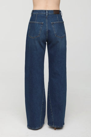 Kyra High Rise Bowed Wide Leg | Inkwell