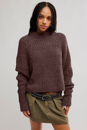 Low Tide Pullover | Chocolate