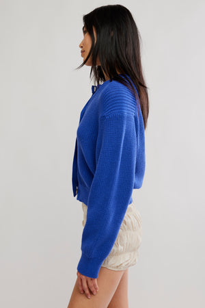 Vienna Cardigan | Blue Beam