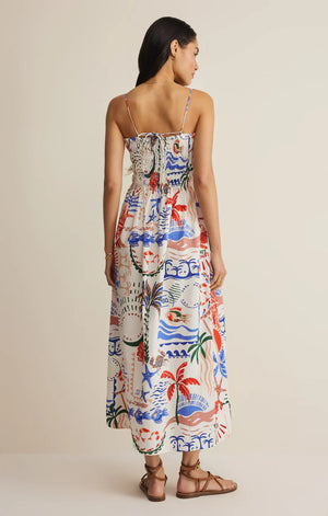 Cornelia Getaway Midi Dress | Multi