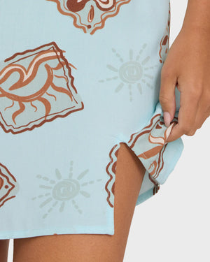 Tidal Crush Mini Dress | Clearwater