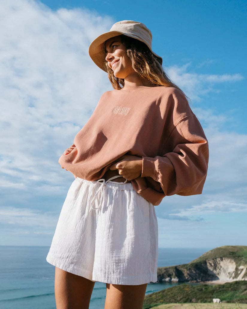 Wanderer Woven Short | Salt Crystal