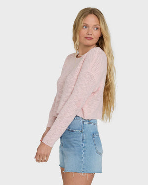 Daze Time Sweater | Rosewater