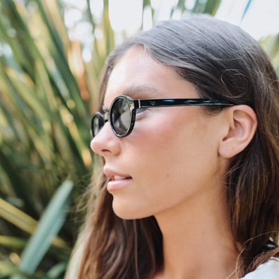Josie | Black | Smoke Polarized Lens