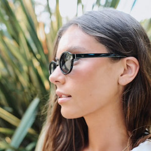 Josie | Black | Smoke Polarized Lens