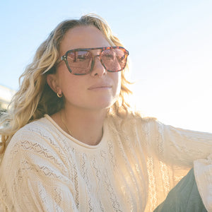 I-Sea | Monaco Tort | Peach Lens